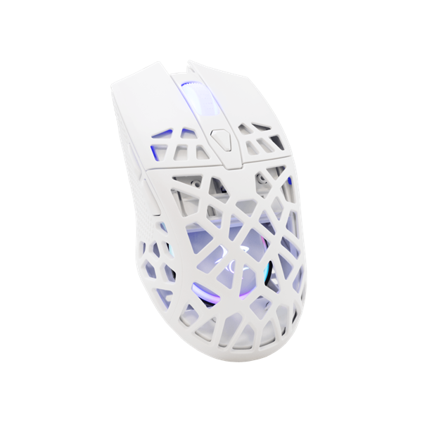 White Shark GM-5018W Caradoc fehér gamer egér - Image 3