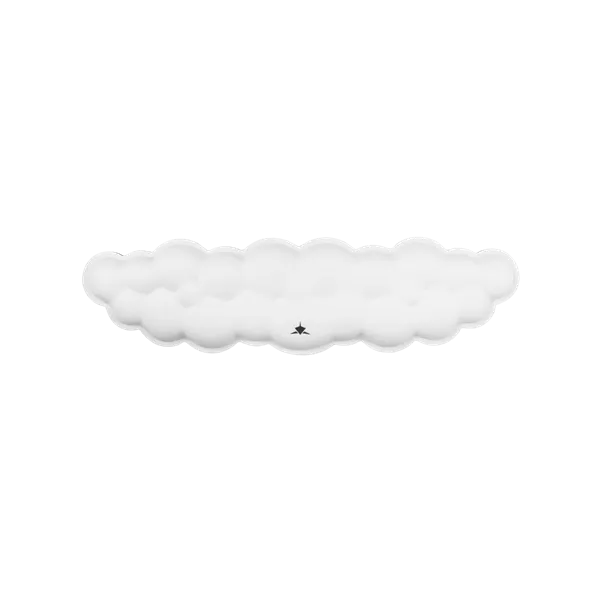WHITE SHARK KP-012W CUMULUS-W csuklótámasz 90X40X3cm, fehér