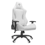 WHITE SHARK MONZA-W GAMER szék fehér, puha nyak és fej párna, lélegző felület, 120 kg- ig - Image 2