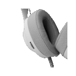 WHITE SHARK PARROT-W/G, GH-2440W/G, gamer fejhallgató, fehér/szürke - Image 6