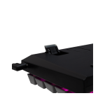 WHITE SHARK WAKIZASHI-2/B-G/R-HU, GK-002113V2/B-G/R-HU fekete/szürke magyar, mechanikus gamer billentyűzet, piros kapcs. - Image 5