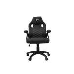 WHITE SHARK ZOLDER fekete gamer szék , puha nyak, fej és hát párnák, lélegző felület, 3 év garancia, 120 kg - ig