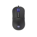 WHITE SHARK ARTHUR (GM-9005) gamer egér, 9D, fekete, 10000 dpi, RGB