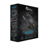White Shark AZARAH GM-5003 6400dpi fekete gamer egér - Image 17