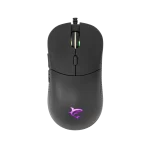 WHITE SHARK BAGDEMAGUS-B, GM-5010B gamer egér, 6D, fekete, 7200 dpi, RGB