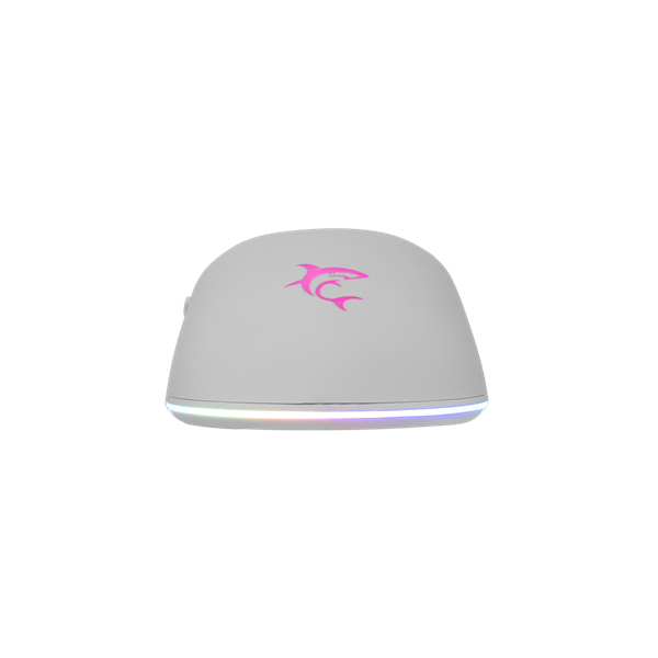 WHITE SHARK BAGDEMAGUS-W, GM-5010W gamer egér, 6D, fehér, 7200 dpi, RGB - Image 6