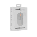 WHITE SHARK BAGDEMAGUS-W, GM-5010W gamer egér, 6D, fehér, 7200 dpi, RGB - Image 7