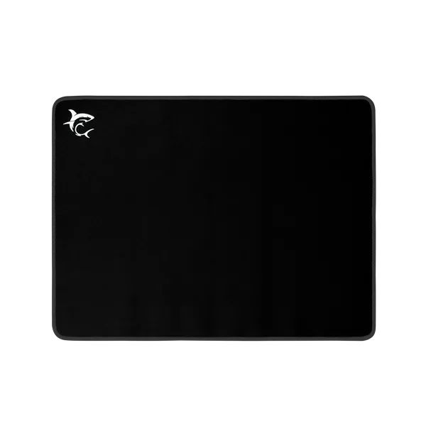 WHITE SHARK BLACK KNIGHT fekete gamer egérpad (400x300x3 mm)