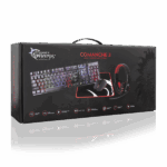 White Shark COMANCHE 3 WS GC-4104HU fekete billentyűzet + egér + egérpad + headset gamer kombó - Image 3