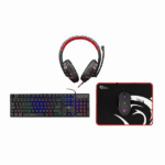 White Shark COMANCHE 3 WS GC-4104HU fekete billentyűzet + egér + egérpad + headset gamer kombó