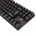 WHITE SHARK COMMANDOS mechanikus (red switch) gamer billentyűzet (magyar), fekete - Image 6