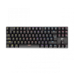 WHITE SHARK COMMANDOS mechanikus (red switch) gamer billentyűzet (magyar), fekete