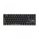 WHITE SHARK COMMANDOS mechanikus (red switch) gamer billentyűzet (magyar), fekete