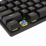 BILL White Shark GK-2106B/BL-HU COMMANDOS vezetékes mechanikus (Blue switch) gamer billentyűzet - fekete - HU - Image 2