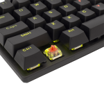 WHITE SHARK COMMANDOS mechanikus (red switch) gamer billentyűzet (magyar), fekete - Image 3