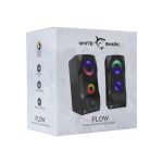 WHITE SHARK FLOW RGB Hangszóró, 2.0, 6W, RGB LED - Image 5