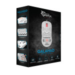 WHITE SHARK GM-5007W GALAHAD gamer egér, fehér, 6400 dpi - Image 7