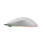 WHITE SHARK GM-5007W GALAHAD gamer egér, fehér, 6400 dpi - Image 3