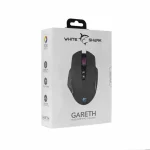 WHITE SHARK GARETH gamer egér, fekete - Image 7