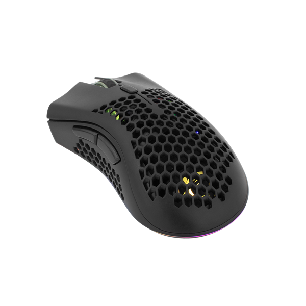 WHITE SHARK LIONEL-B, WGM-5012B vezeték nélküli gamer egér, fekete, 10000 dpi - Image 2