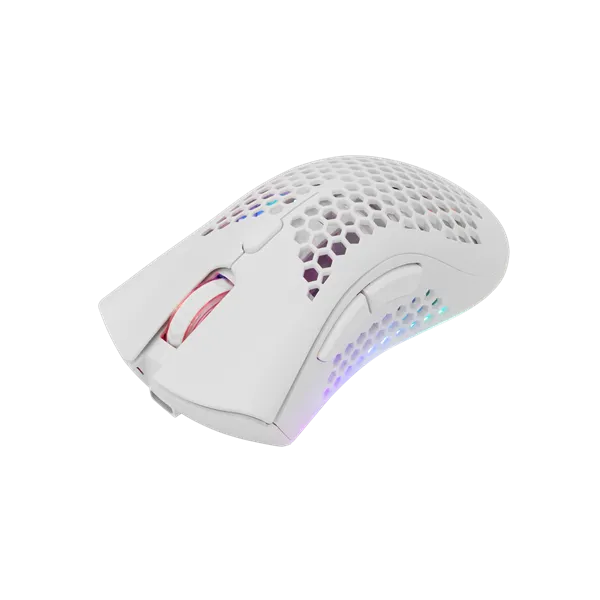 White Shark LIONEL WGM-5012W vezeték nélküli fehér gamer egér - Image 3
