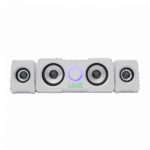 WHITE SHARK MOOD Hangszóró, 2.2, 16W, LED, fehér