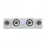 WHITE SHARK MOOD Hangszóró, 2.2, 16W, LED, fehér
