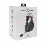 HDP White Shark GH-2140 OX/RGB gamer fejhallgató mikrofonnal - fekete - Image 9