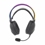 HDP White Shark GH-2140 OX/RGB gamer fejhallgató mikrofonnal - fekete - Image 3