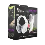 WHITE SHARK PANTHER gamer fejhallgató, fehér - Image 5