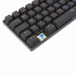 WHITE SHARK SHINOBI mechanikus (blue switch) gamer billentyűzet, fekete (magyar) - Image 2