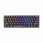 WHITE SHARK SHINOBI mechanikus (blue switch) gamer billentyűzet, fekete (magyar)