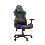 WHITE SHARK THUNDERBOLT RGB gamer szék fekete/piros varrás - Image 2