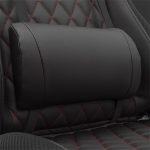 WHITE SHARK THUNDERBOLT RGB gamer szék fekete/piros varrás - Image 5