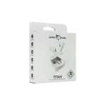 WHITE SHARK TITAN-W, GEB-TWS96W bluetooth In-ear fülhallgató mikrofonnal, ANC, ENC, fehér - Image 4