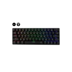 WHITE SHARK W029932 Premium KAIKEN-B/R-US vezeték nélküli mech. gamer billentyűzet, 63 piros kapcs. fekete (angol)
