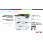 XEROX Színes lézernyomtató C410, A4, 40 l/p, duplex, 125.000 ny/hó, 1GB, LAN/USB/WiFi, 1200x1200dpi, 250 lap adagoló - Image 4