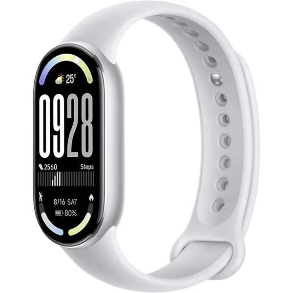 XIAOMI BHR07PSGL Smart Band 10 Aktivitásmérő, Ezüst