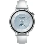 XIAOMI BHR07VUGL S4 Okosóra bőrszíjjal, 41mm, Fehér - Image 2