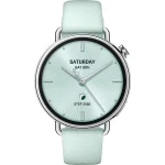 XIAOMI BHR080CGL S4 Okosóra flourgumi szíjjal, 41mm, Világoszöld - Image 2