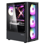 ZALMAN Ház Midi ATX N4 Tápegység nélkül, Fekete RGB - Image 2