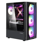 ZALMAN Ház Midi ATX N4 Tápegység nélkül, Fekete RGB - Image 2
