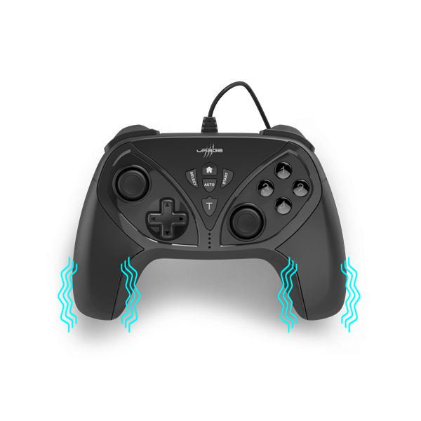 URAGE by Hama 186074 "VENDETTA 210" PC vezetékes fekete kontroller - Image 4