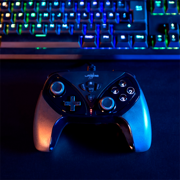 URAGE by Hama 186075 "VENDETTA 300 UNLEASHED" PC vezeték nélküli fekete kontroller - Image 6