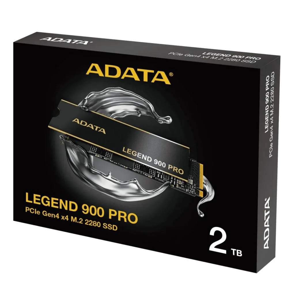 ADATA SSD - 2TB LEGEND 900 PRO (3D TLC, M.2 PCIe Gen 4x4, r:7400 MB/s, w:6000 MB/s, PS5 Ready) - Image 7