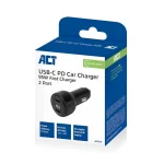 ACT 2-port USB-C Fast Car Charger 95W with PD, QC and GaNFast Black - Image 7