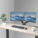ACT AC8314 Gas Spring Dual Monitor Arm 17"-35" Black - Image 6