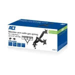 ACT AC8314 Gas Spring Dual Monitor Arm 17"-35" Black - Image 8