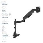 ACT AC8329 Monitor arm 45" office solid pro - Image 2