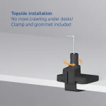 ACT AC8340 Single Monitor Arm Office Premium with Gas Spring - Image 8